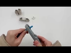 Instruksi pemasangan tipe Keystone Jack Shielded