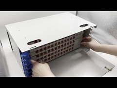 Huawei Type Rack Mount ODF Fiber Optic Patch Panel Untuk Telekomunikasi