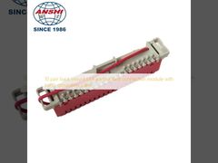 Modul koneksi LSA earth Krone mount belakang 10 pasang dengan kabel grounding earth