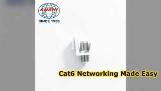 Pemasangan Jack Keystone Cat6 Gratis Alat Mudah