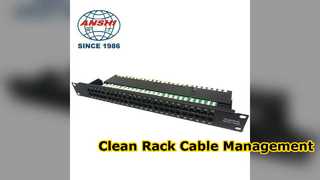 Solusi Panel Patch Jaringan 12 Port Profesional