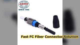 Konektor Fiber Optic FC Cepat Solusi Perakitan Lapangan yang Mudah