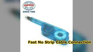 Konektor Kabel Tembaga 10 Pasang Cepat Tanpa Alat Strip