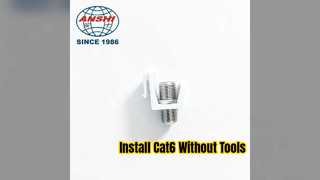 Pemasangan Jack Keystone Cat6 Gratis Alat Mudah