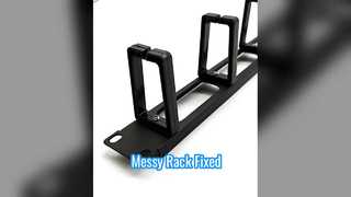 Rack Cable Manager 1U Jaringan Bersih