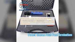 10 Pasang Kit Alat Punch Down untuk Panel Patch Telekomunikasi