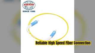 Kabel Patch Serat Optik Mode Tunggal SC SC Kinerja Tinggi