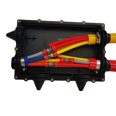 Telecom Ftth Microduct Tube Closure Telecom Joint Closures Networking Fiber Cable Microduct Installation Project