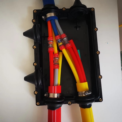 Telecom Ftth Microduct Tube Closure Telecom Joint Closures Networking Fiber Cable Microduct Installation Project