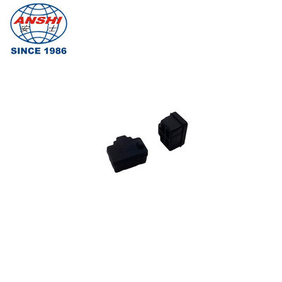 Silicone Black Corrosion Resistant RJ45 Port Dust Cover for Ethernet Port Protection