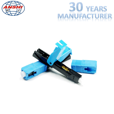 FTTH Fast Connector SC UPC Optical Cable Accessories
