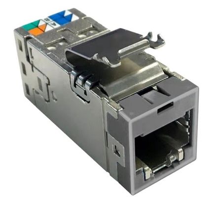 ANSHI AMP-TWIST Seri SLX Modular Jack Kategori 6A Terlindung 4 Pasang Tanpa Penutup Debu