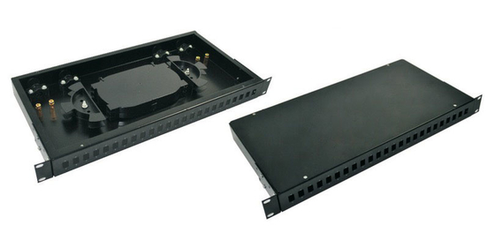 19Inch 1U Fiber Optic Patch Panel untuk ODF Optical Distribution Frame