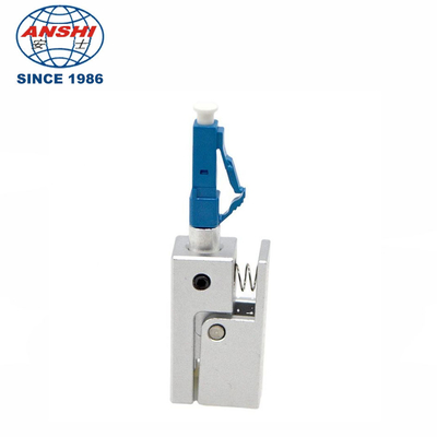 Anshi LC UPC/APC Square Bare Adapter Flange Temporary Succeeded Test Optic Fiber Coupler Connector OTDR