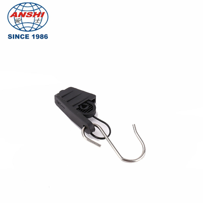 Fittings kabel optik ADSS OPGW kawat tegangan berukuran wedge, kabel berukuran 8-clamp