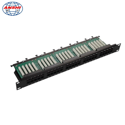 Panel IDC / Krone IDC Cat3 Patch Profesional, 25/50 Port Voice Patch Panel 6P4C