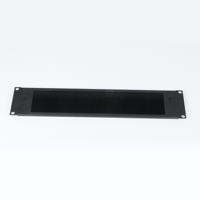 ANSHI 19 Inch 2U Brush Panel Kabel Manajemen XL-4020-3L-2U