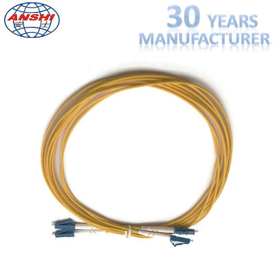 Kabel 2 Meter Fiber Optic Patch Cord LC/UPC-LC/UPC, Kabel Duplex Fiber Optic Patch G652D G657A1