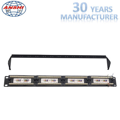 PANEL PATCH RAK 24 PORT 19 Inci CAT5E/CAT6/CAT6 UTP PANEL PATCH RAK