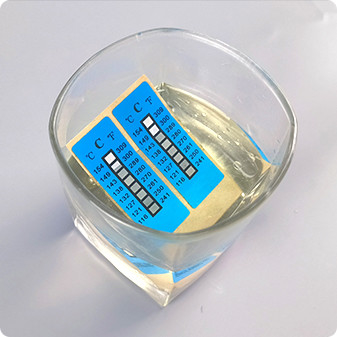8 Level Non Reversible Temperature Sensitive Label For 37-65℃/99-149℉