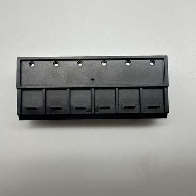 Adaptor Panel Depan 6 Slot RJ45 Keystone UTP untuk Panel Patch