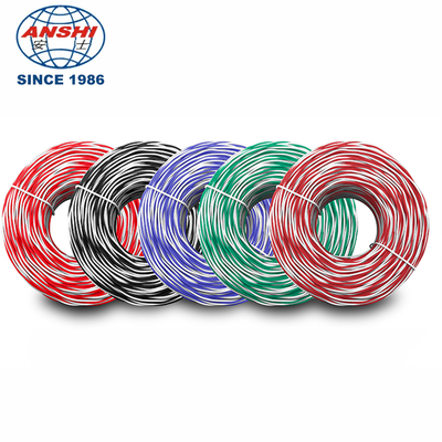 Kabel Telepon Putih Merah 2 Inti 0.5mm kawat terisolasi PE