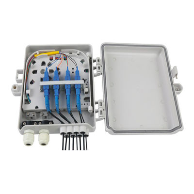 8 Port Wall Mount Fiber Distribution Box 8 Inti Waterproof Untuk Local Area Network