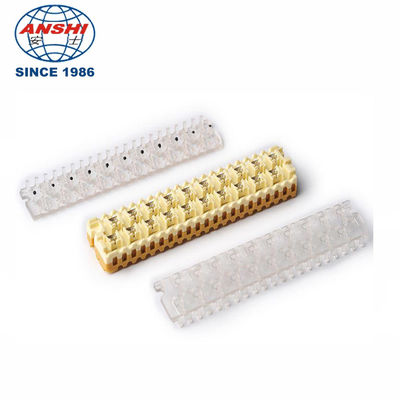 Blok Terminal 110 Idc Ringan 10 Pair Kapasitas 72mm Panjang Warna Kuning