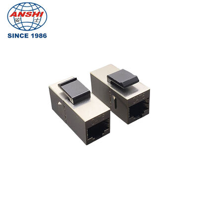RJ45 Keystone Jack Inline Coupler CAT6 FTP/STP 8P8C Wanita ke Wanita Keystone CAT 6 Jack