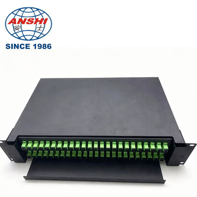Kotak Terminal ODF Geser 1U Rak 19