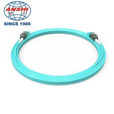 Kabel Patch Fiber Optik LC yang Dapat Dilacak Easy Track LC Patch Cord untuk Panel Patch HD Aplikasi FTTH Baru yang Dikembangkan Pusat Data MPO